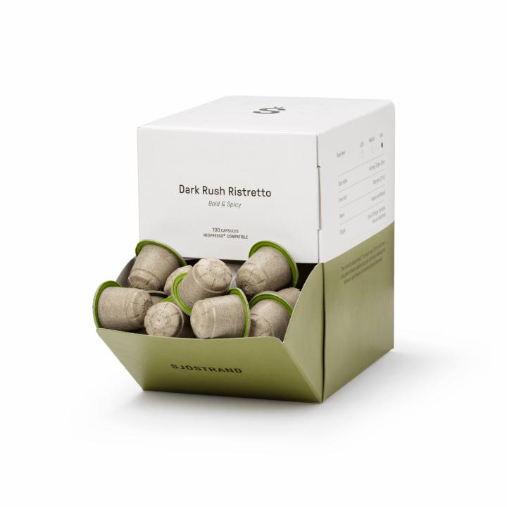 COFFEE CAPSULE - DARK RUSH RISTRETTO in the group SEE ALL at Amet & Partners AB (ART210)