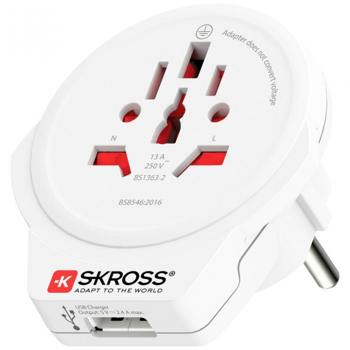 ADAPTER - EU - USB in the group SEE ALL at Amet & Partners AB (Art29)