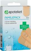 APOTEKET FAMILY PACK PLASTERS, 26 PCS APOTEKET FAMILY PACK PLASTERS, 26 PCS