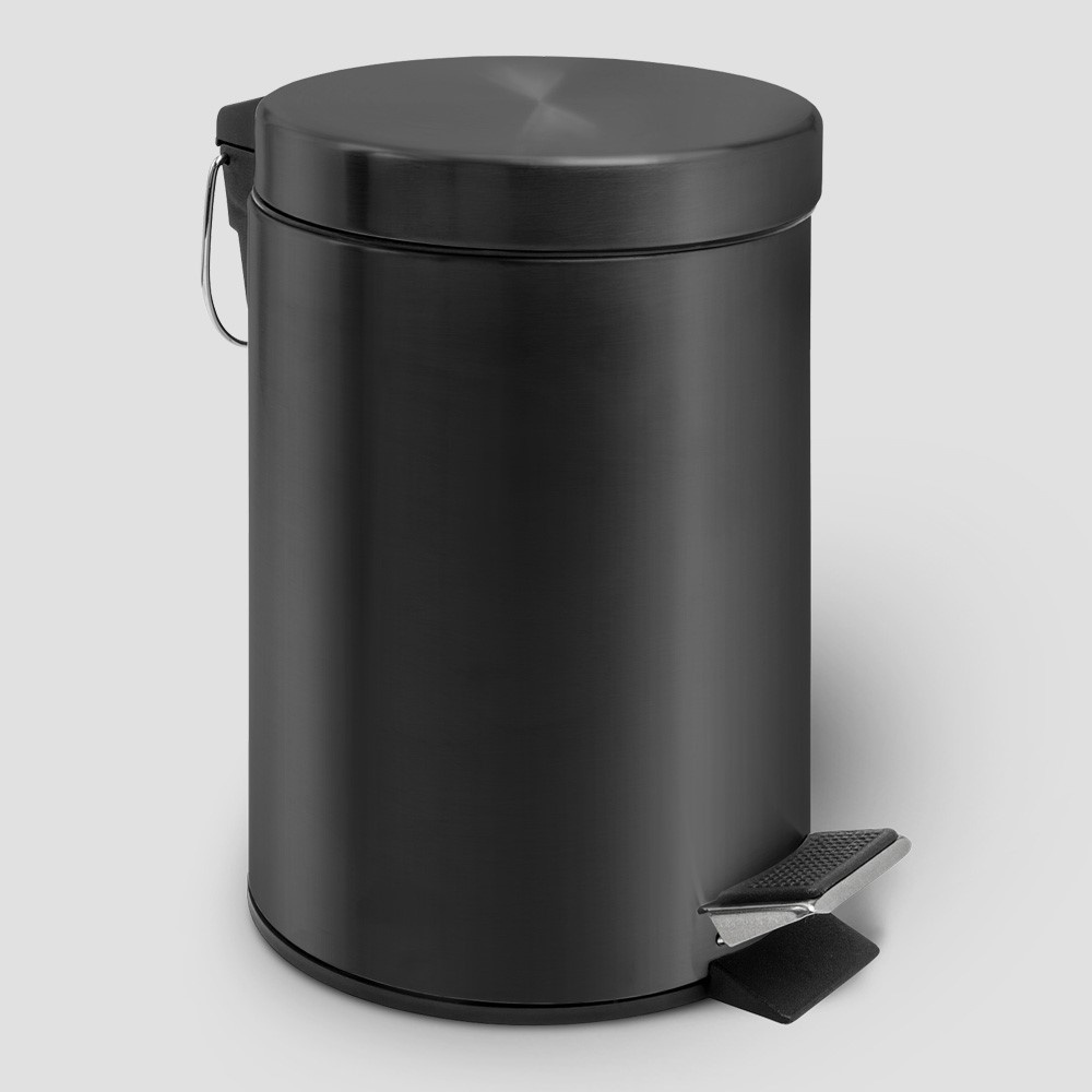 PEDAL BIN - 3L - MATT BLACK