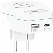 TRAVEL ADAPTER - EU - USB-A/USB-C TRAVEL ADAPTER - EU - USB-A/USB-C