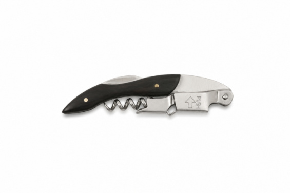 TALL - WINE OPENER BLACK WOOD